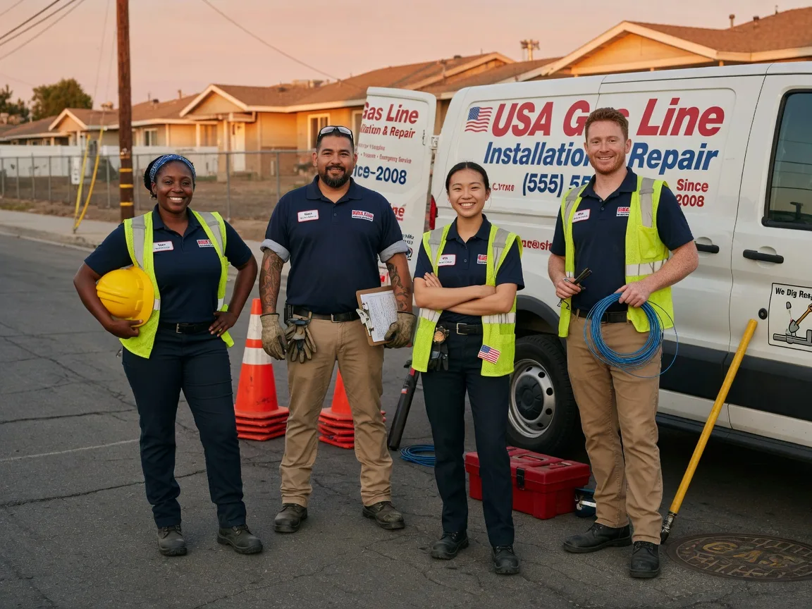 Gas Line Installation company in Oologah, OK